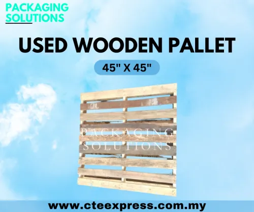 Used Wooden Pallet - 45" x 45"