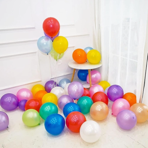 9inch Metallic Balloon Assorted Color 50pcs (B-9M50)