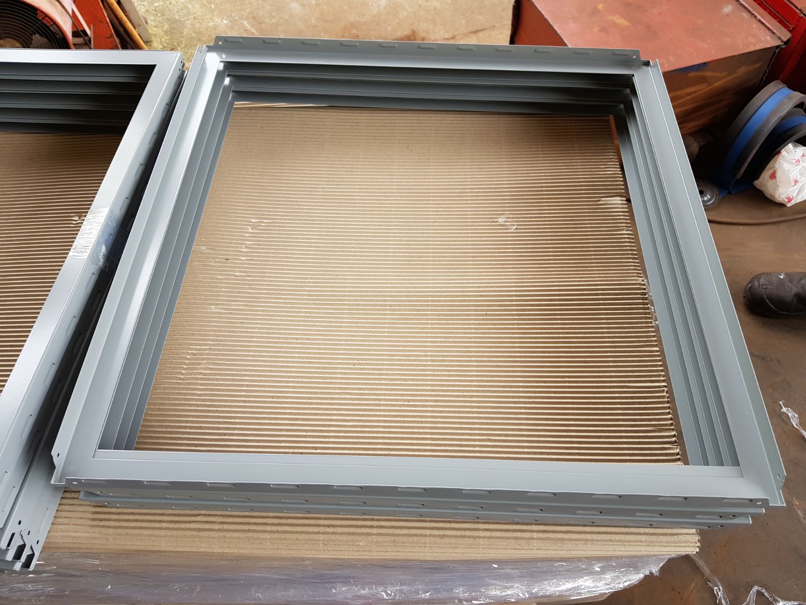 Custom Laser Cut, Bend and Powder Coat of Metal Frame
