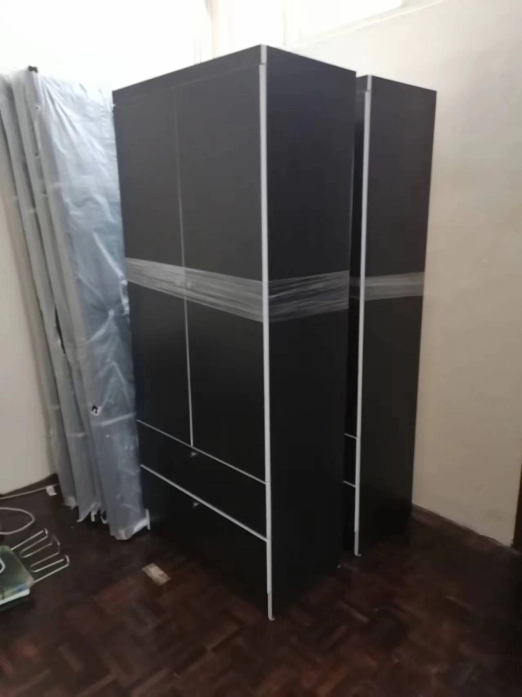 Wooden Wardrobe Two Door For Hostel and Homestay | Katil Double Decker Besi Metal | 5 Inch Rebond High Density Single Mattress | Hostel Furniture | Kedai Kilang Tilam Katil Asrama | Rawang | Penang | KL | Ipoh | Klang | Shah Alam | Kuantan | Pekan | Bandar Baru