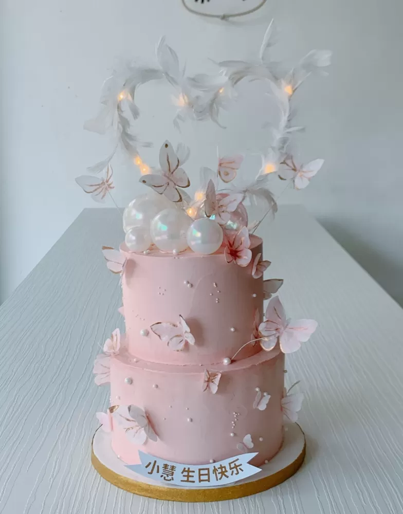 Angel Butterfly Cake