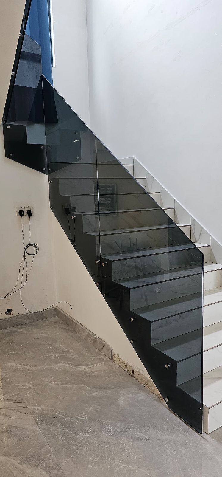 Staircase Glass Railing