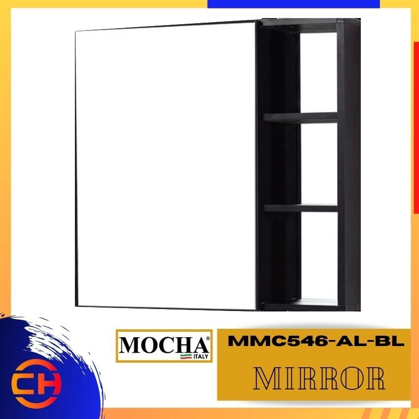 MOCHA MMC546-AL-BL STAINLESS STEEL MIRROR CABINET 