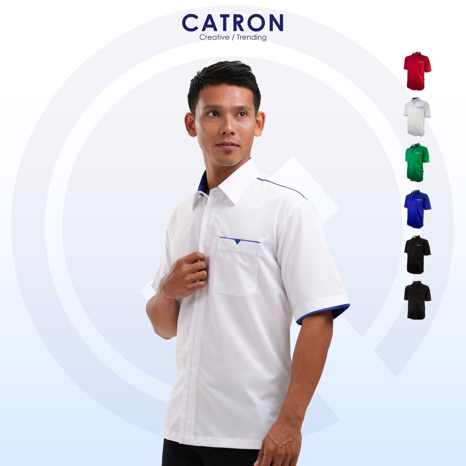 FC 823 Polycotton Unisex Short Sleeve Corporate Shirt