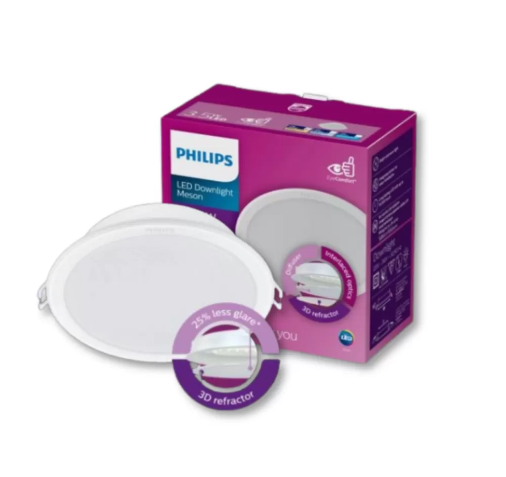 PHILIPS 59464 MESON IO 13W 220-240V 900LM D125 5INCH LED RECESSED DOWNLIGHT [3000K/4000K/6500K]