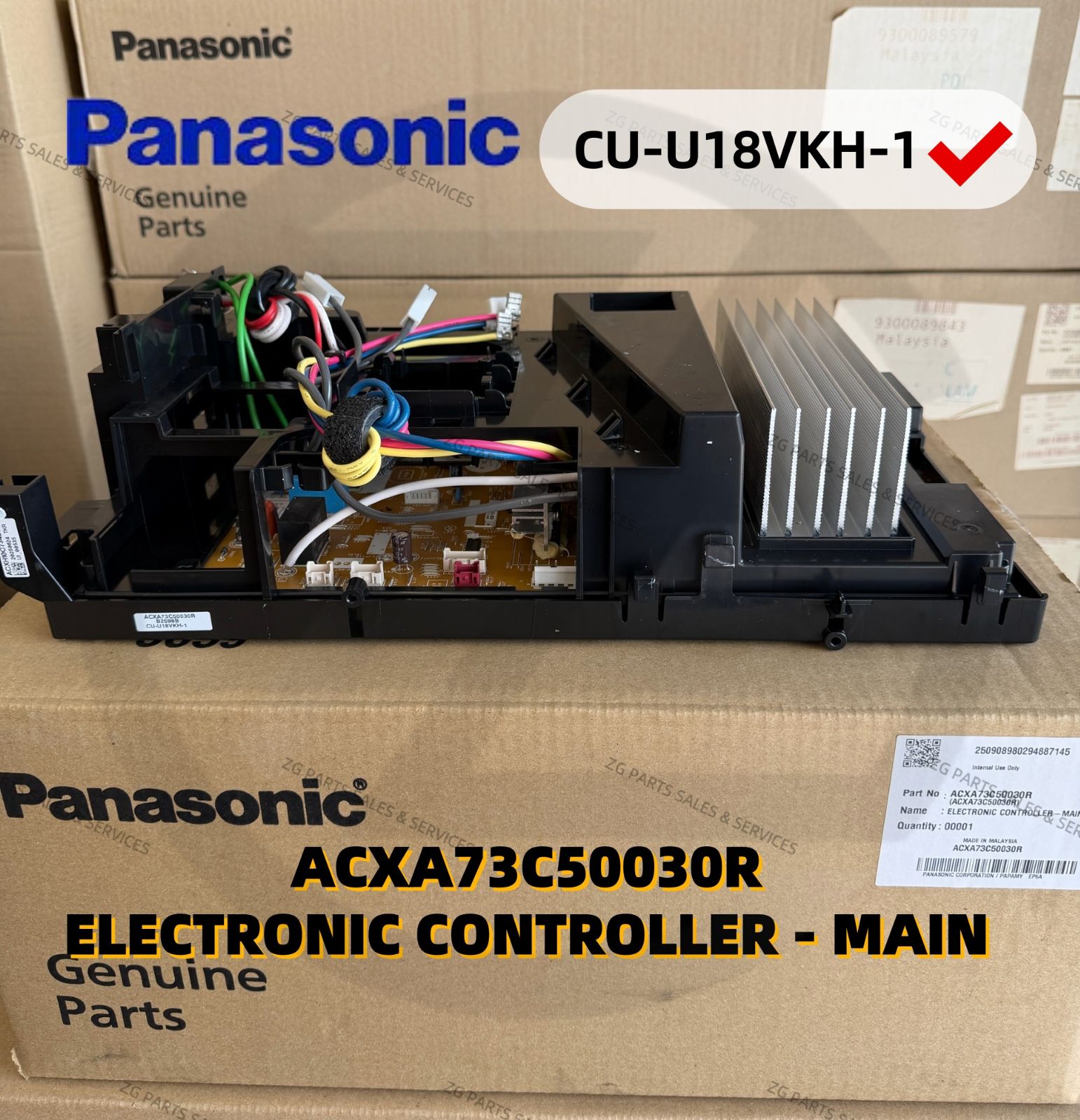 [ CU-U18VKH-1 ] ACXA73C50030R Electronic Controller -Main