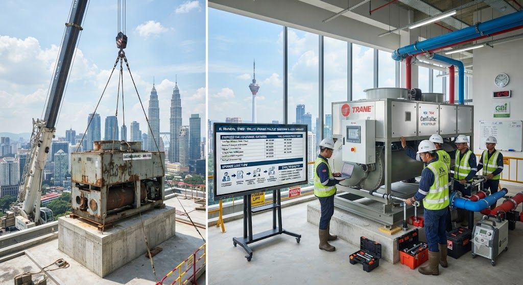 Water-cooled chiller upgrade quotation Kuala Lumpur