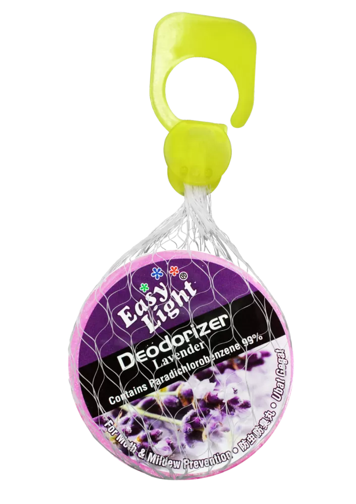 Easylight Deodorizer 120gm - Lavender (Mothballs / Ubat Gegat)