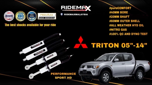 RIDEMAX MITSUBISHI TRITON L200