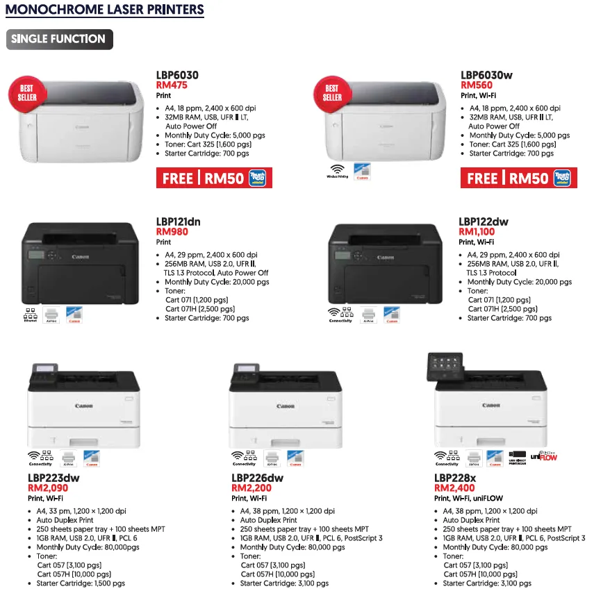 MONO LASER PRINTER