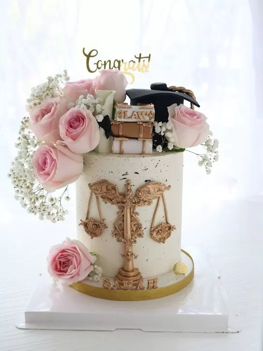 Lawyer Graduation Cake