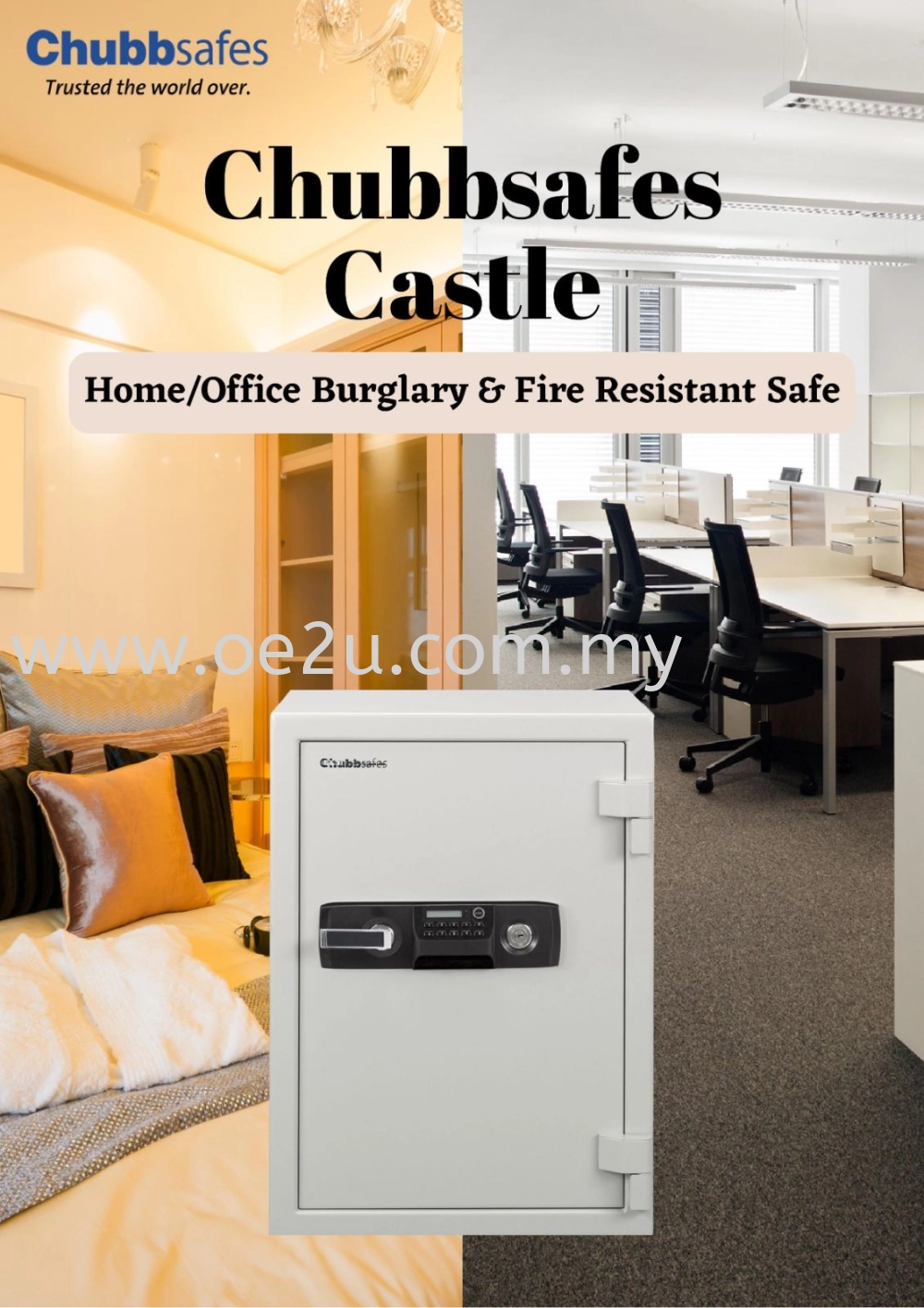 Chubbsafes Castle Safe (Model 100)_200kg