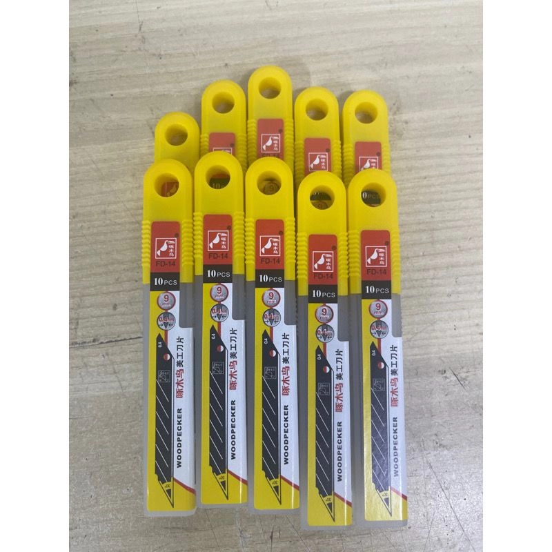 [ 1 Box / 100pcs ] Spade Blade FD-14 Car Window Tinted Tools - T201232