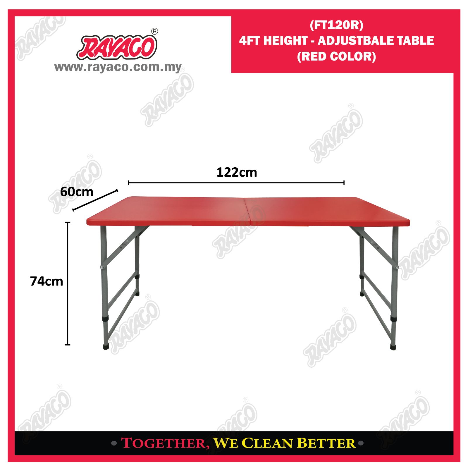 FT120R 4FT SOLID TABLE
