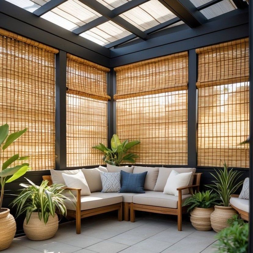 Outdoor blinds