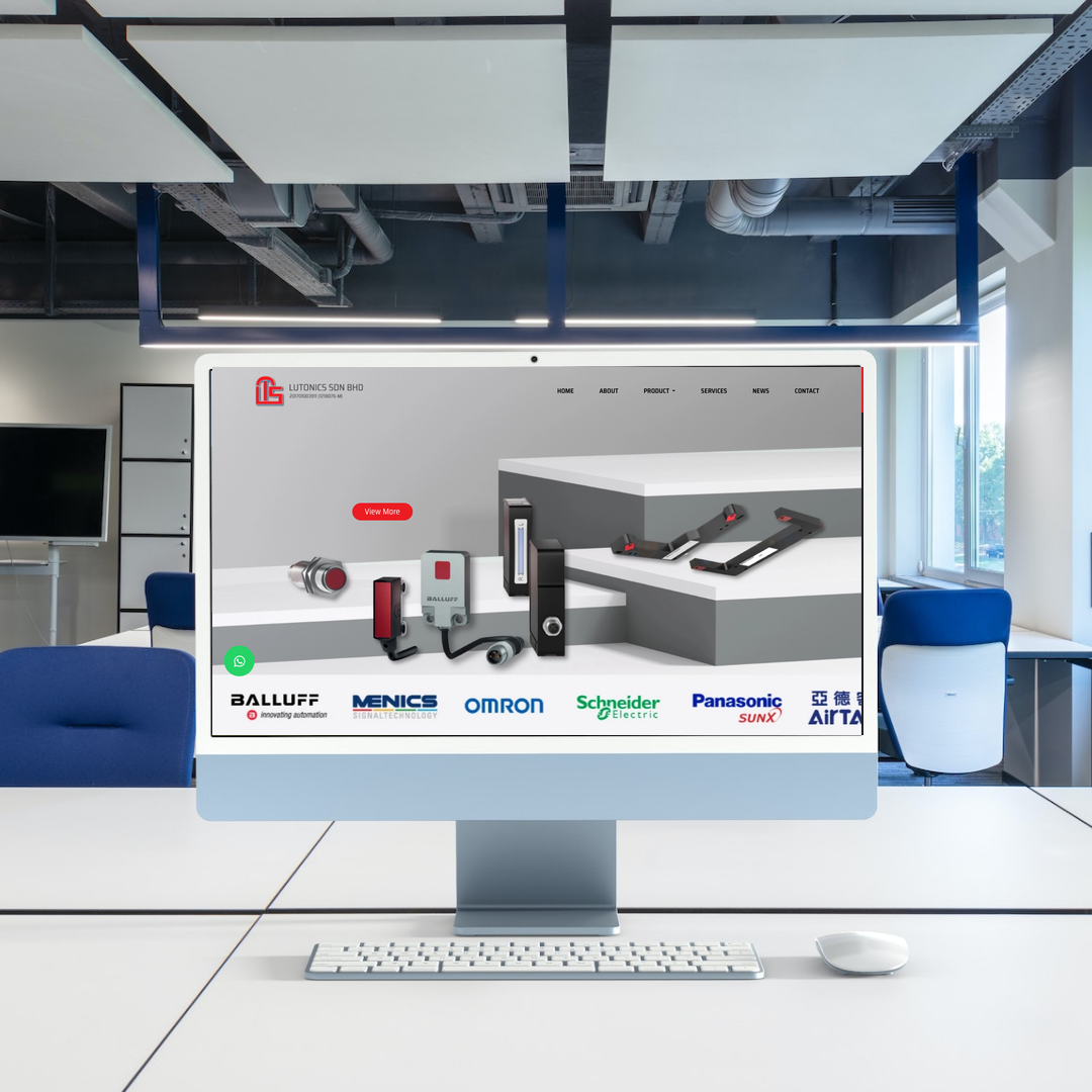 Electrical Components Seller Website Design & SEO | Kuala Lumpur
