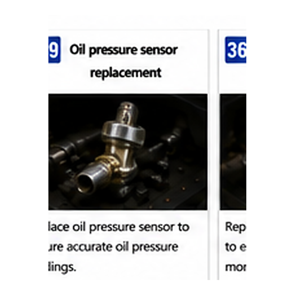 Oil Pressure Sensor Replacement