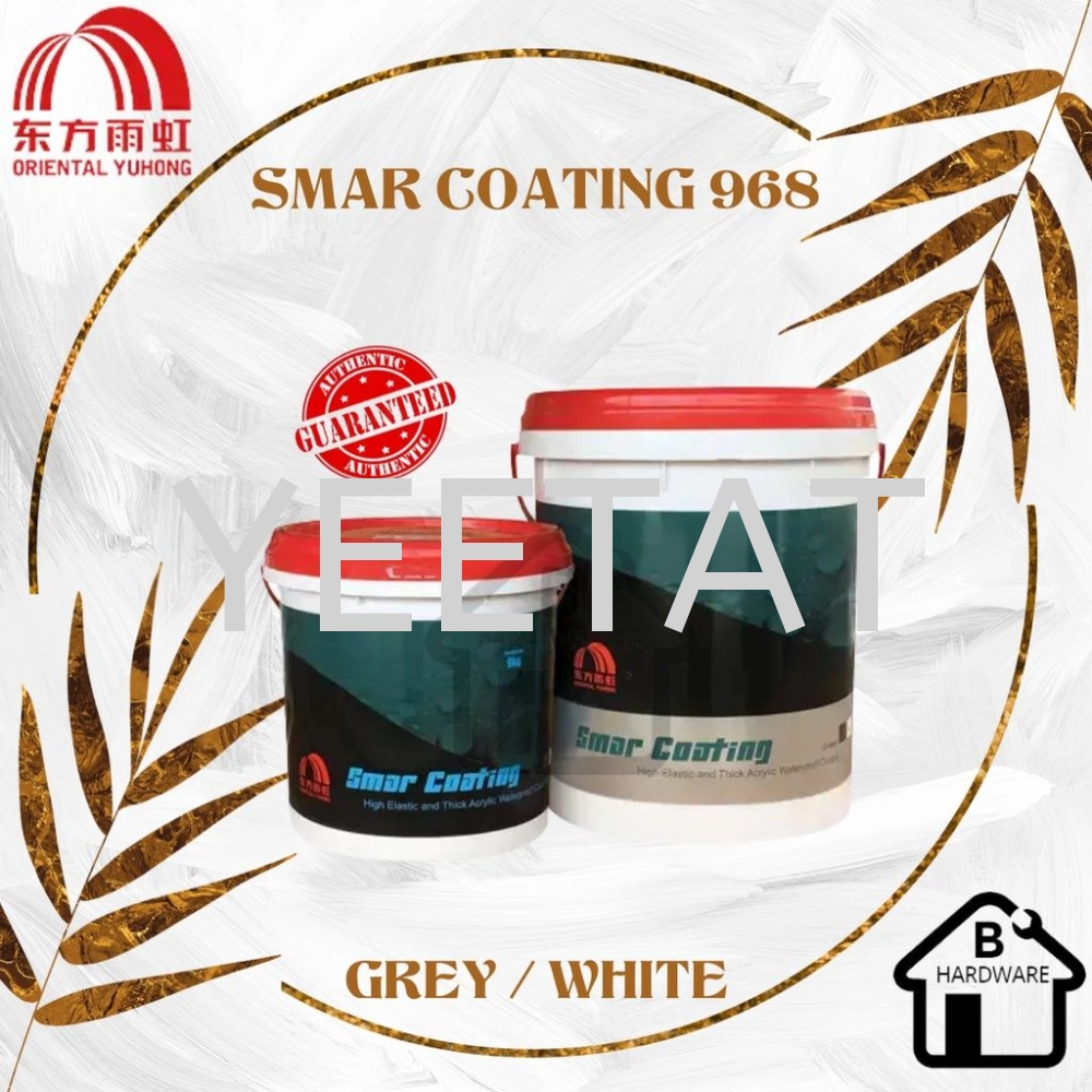 Oriental Yuhong Smar Coating Oriental High Elastic Thick Waterproof Coating Grey/White