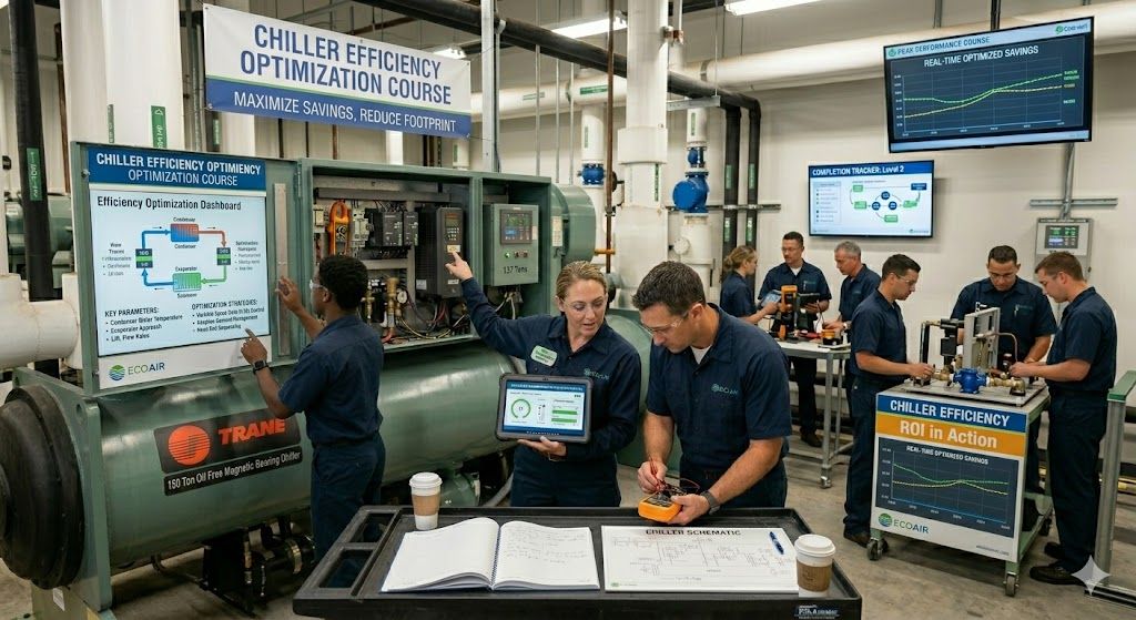 Energy efficient chiller efficiency optimization course