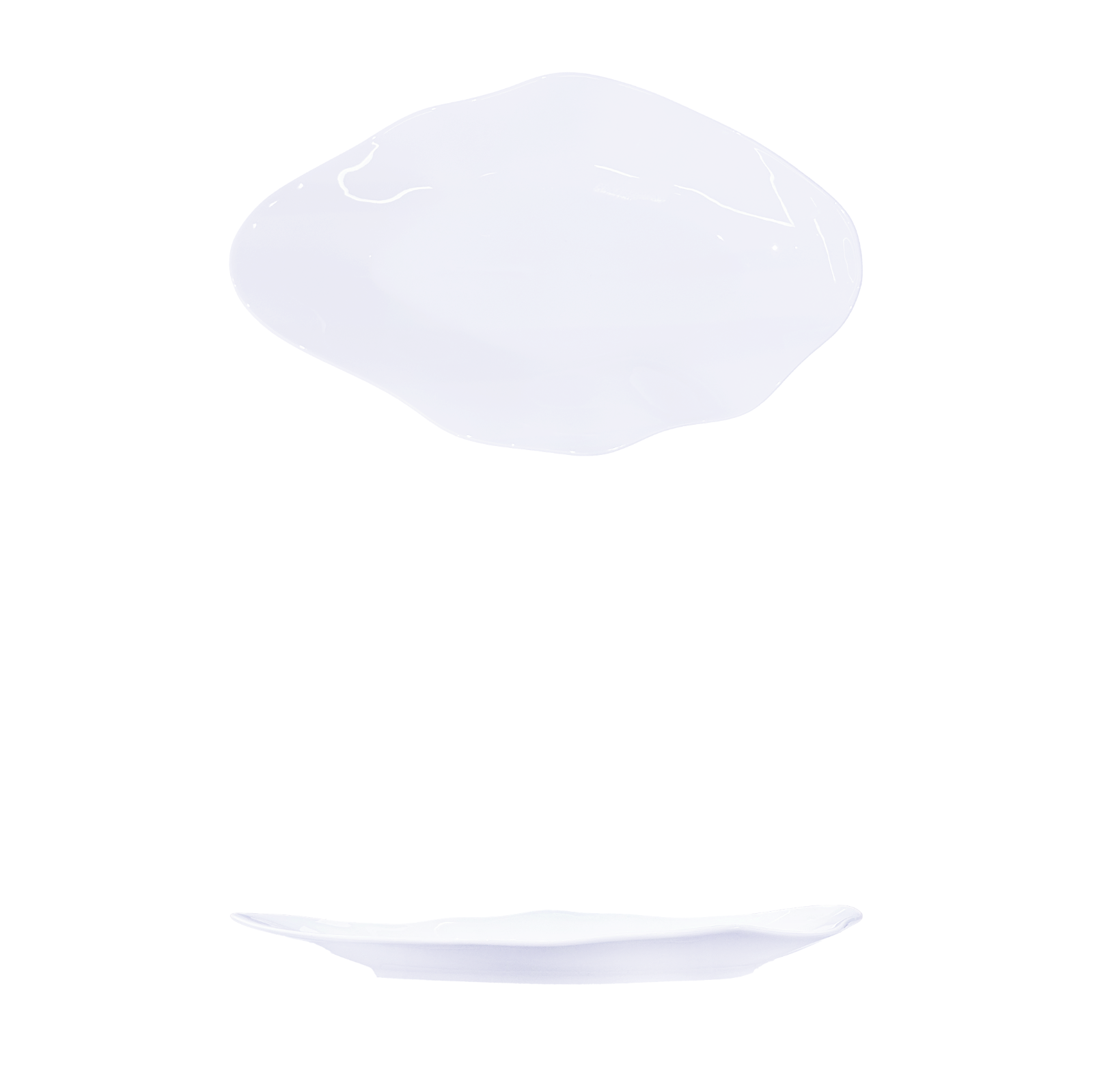 YGB-16'' -haiyi-oval-fish-plate-月光白-16-海逸椭圆鱼盘-（套）