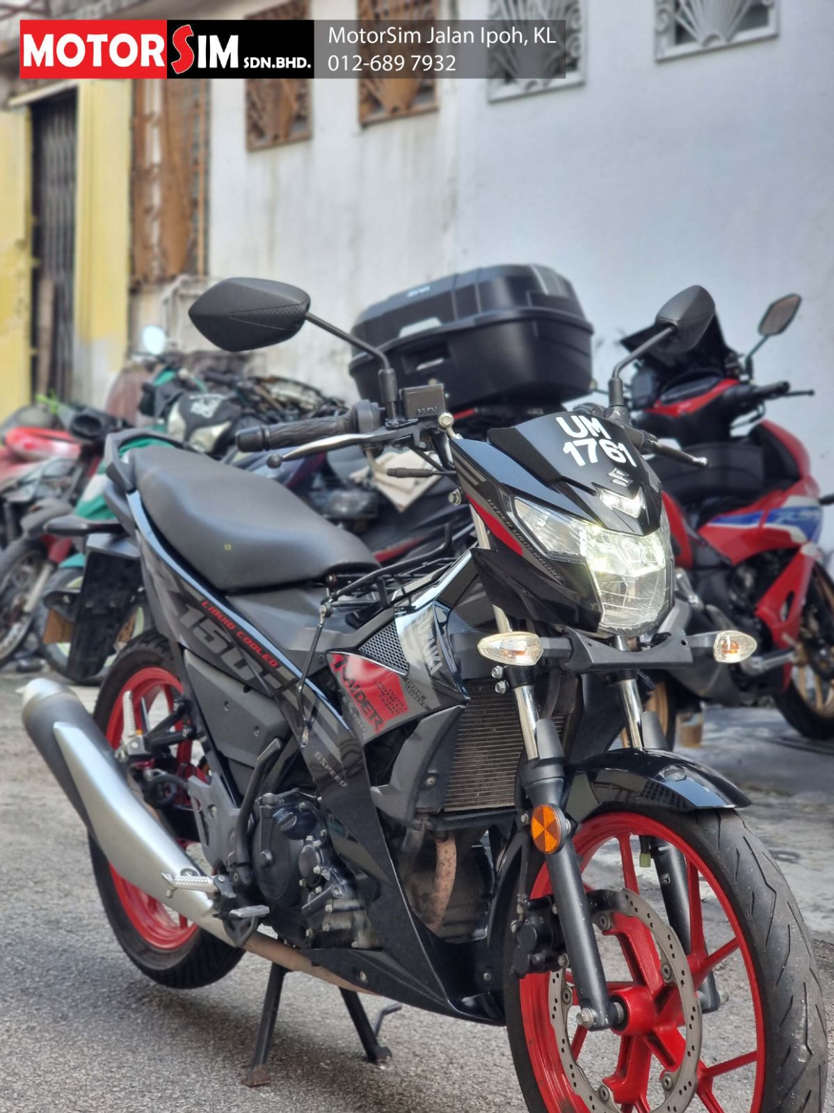 SUZUKI RAIDER FU150 #1761