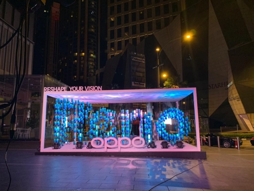 Roadshow- OPPO Reno Art Work at Pavilion