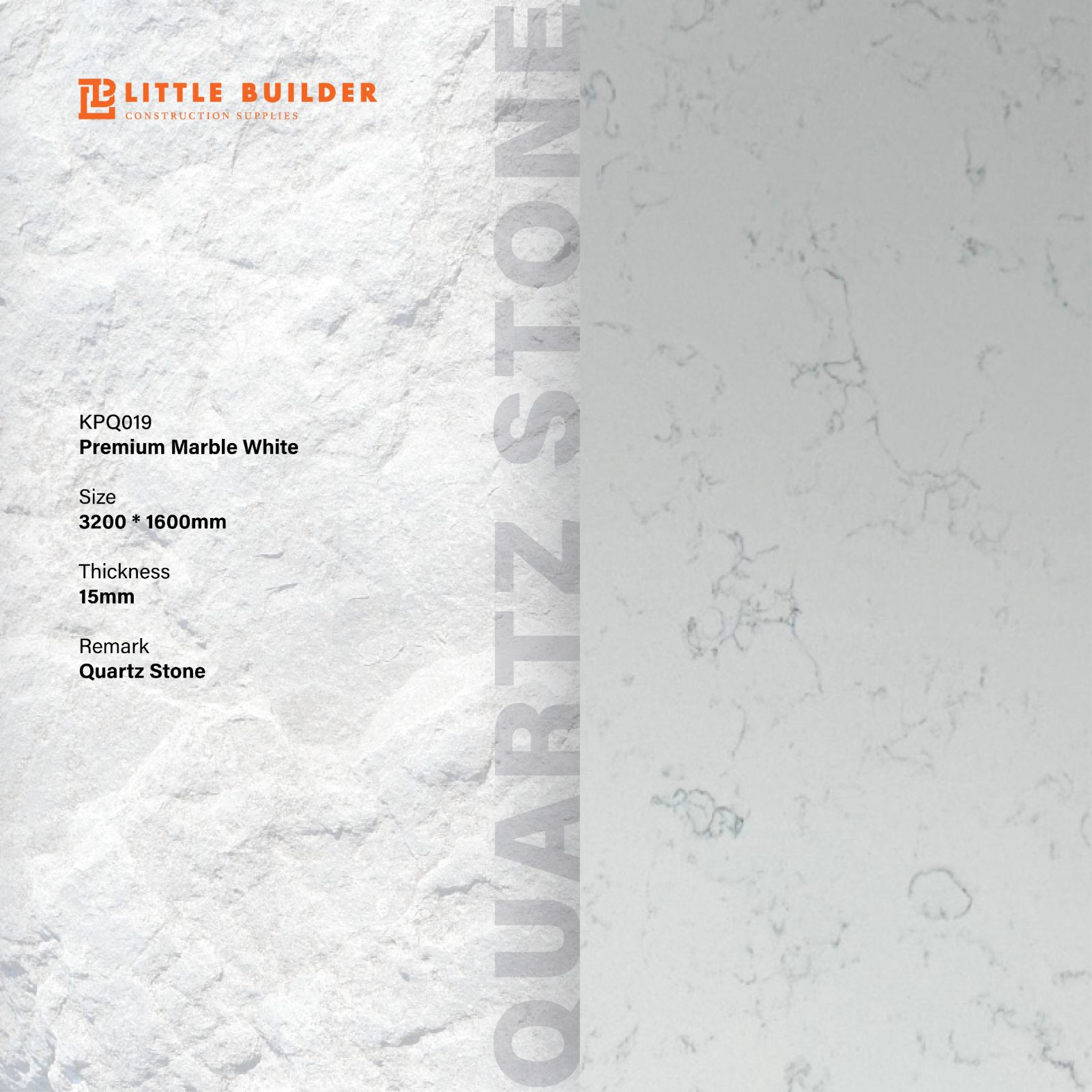 KPQ019 PREMIUM MARBLE WHITE