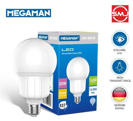 Megaman YTG95C1 20W 6500k Cool Daylight LED Bulb
