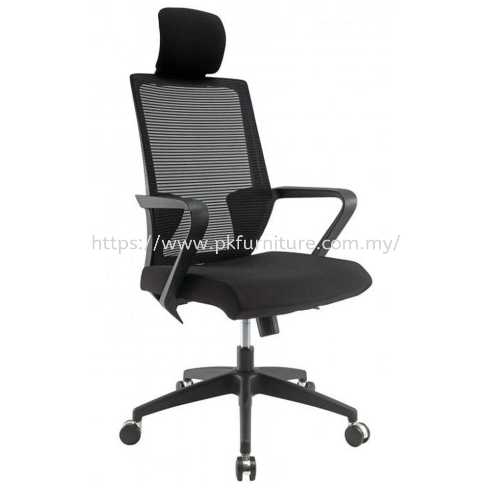 BASIC MESH CHAIR - PK-BCMC-12-H-C1 - ANGLE HIGH BACK MESH CHAIR