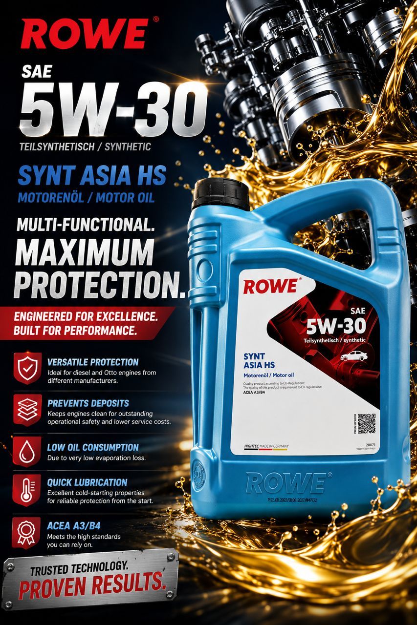 SYNT SAE 5W30 ENGINE OIL