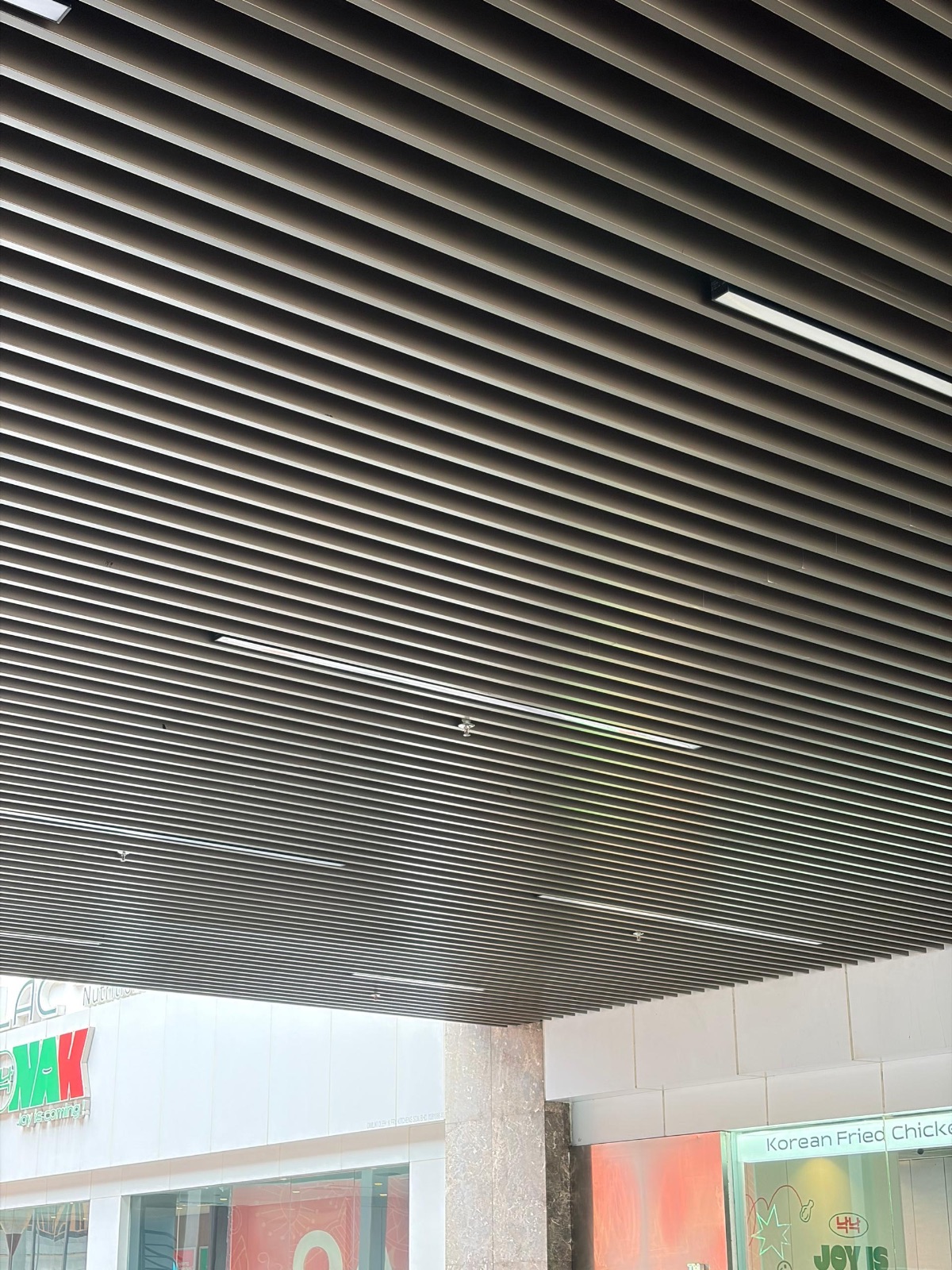 ALUMINIUM BAFFLE CEILING