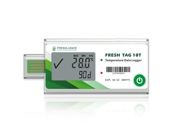 Freshliance Fresh Tag 10T Configurable USB Temperature Data Logger