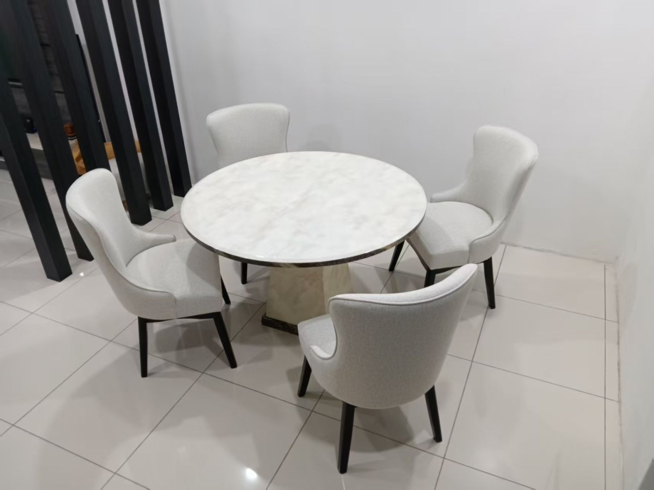 Dining Chair Malaysia – Modern Dining Chair Set with Table | Marble Dining Table Set KL Penang Johor