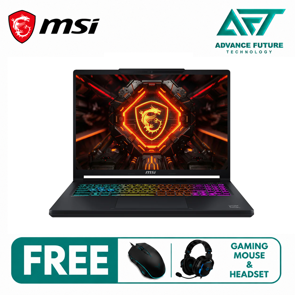 MSI Crosshair A16 HX E8WFK-037MY 16'' QHD+ 240Hz Gaming Laptop Core Black ( AMD Ryzen 7 8840HX, 16GB, 512GB SSD, RTX5060, W11 )