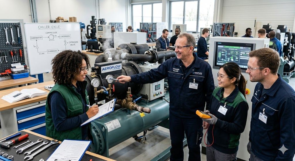 Chiller operation and maintenance training