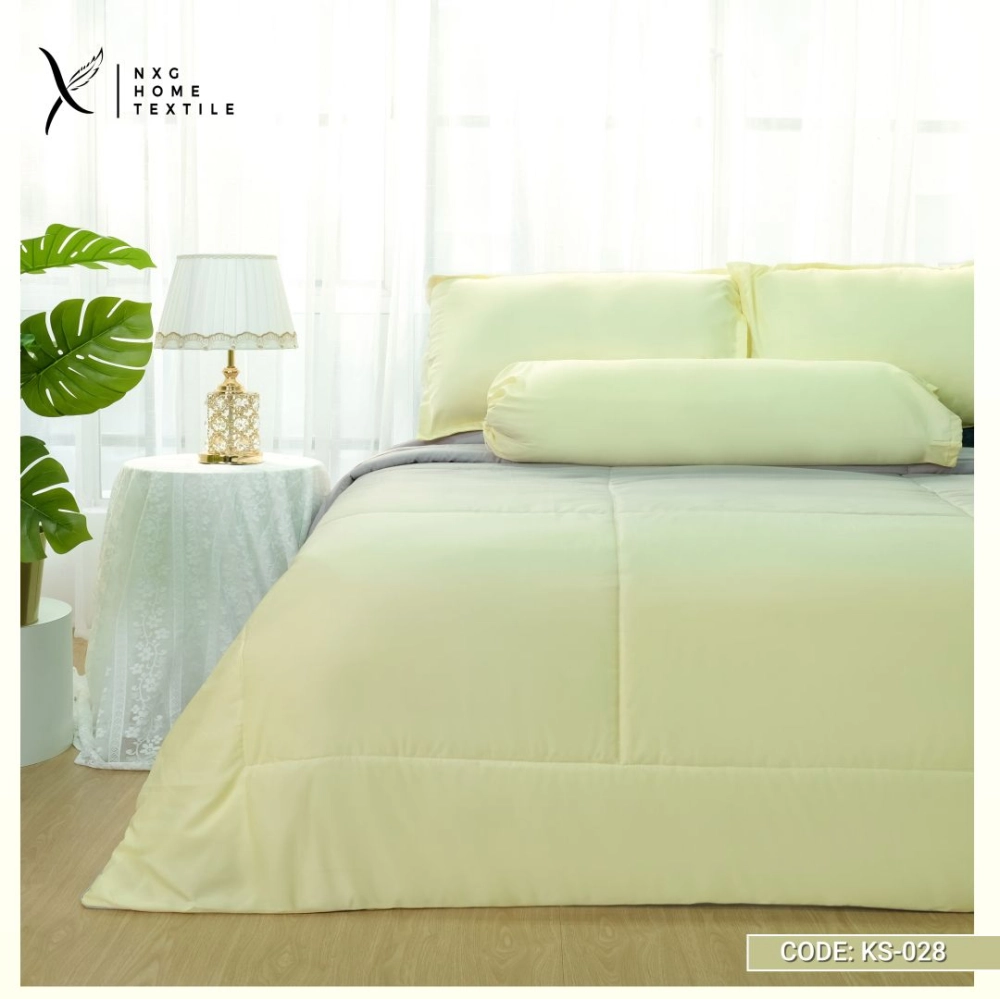  NXG Cool Silk 5in1 Comforter Set 2500TC - (Queen/ King) 