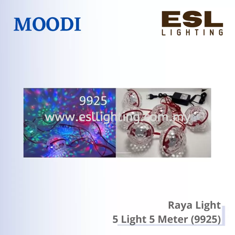 MOODI Raya Light 5 Light 5 Meter - 60cm 80cm 100cm