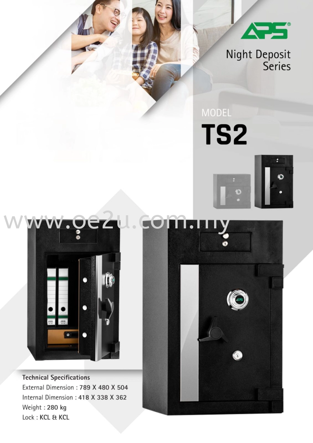 APS Night Deposit Safe (TS2)_280kg