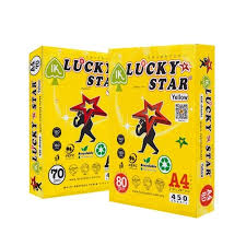 IK Lucky Star 80gsm 450's A4 Paper