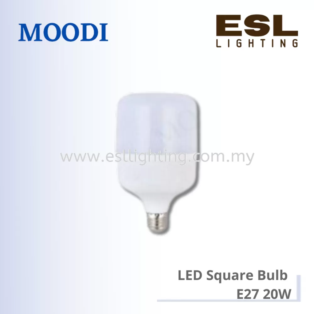 MOODI LED Square Bulb E27 20W - 1209