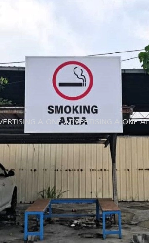 Smoking Area Signboard