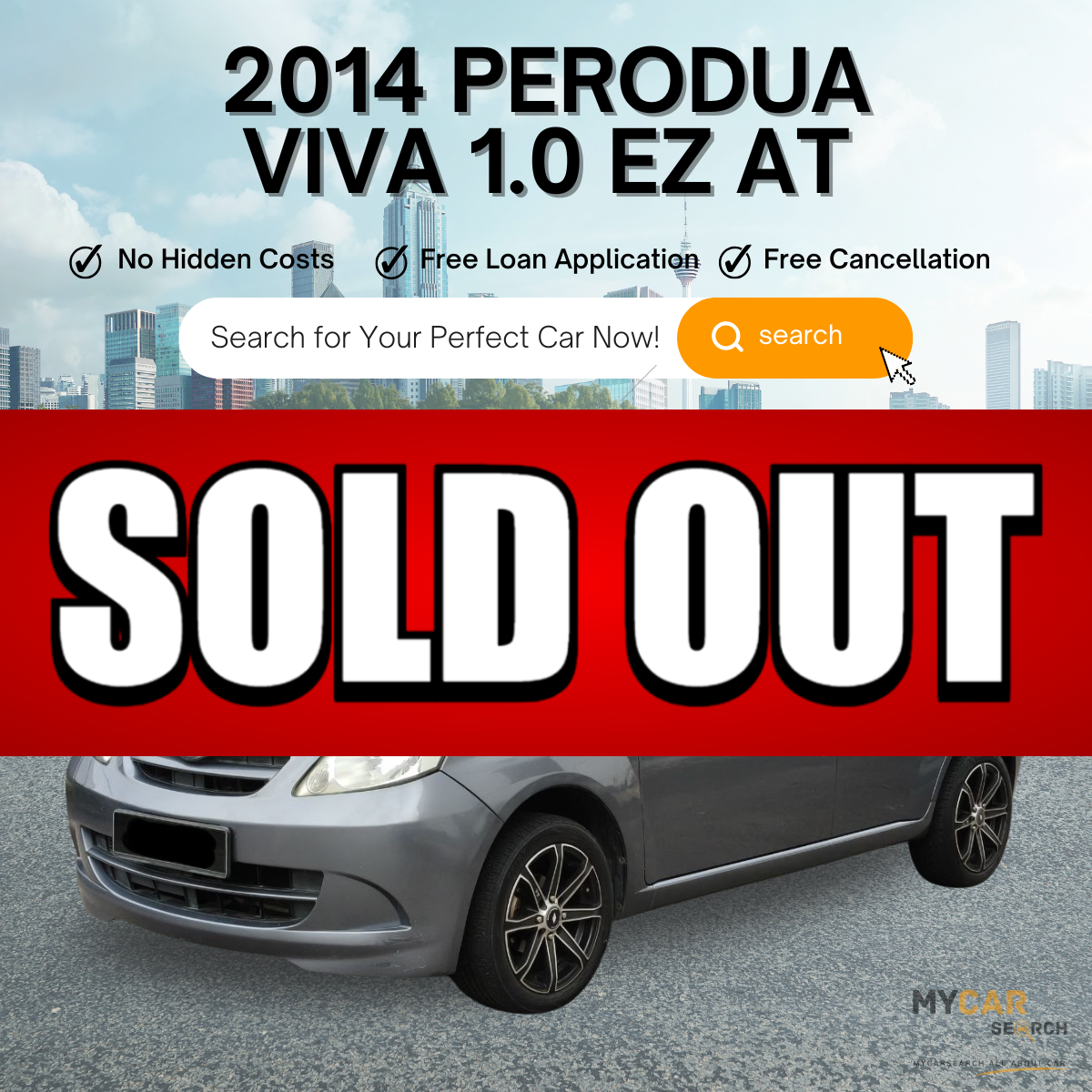 2014 PERODUA VIVA 1.0 EZ AT