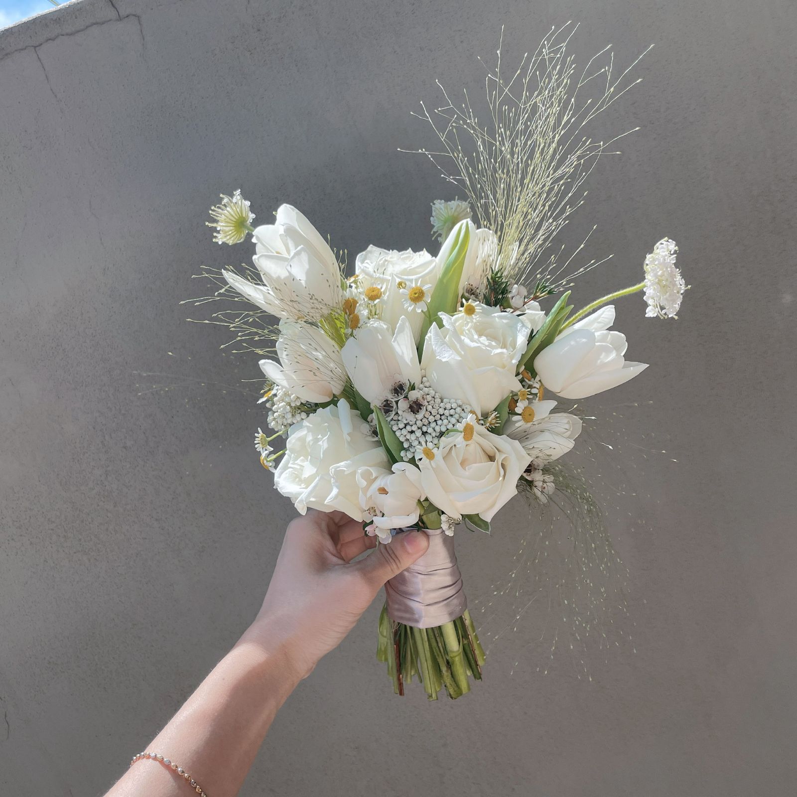White Bridal Bouquet