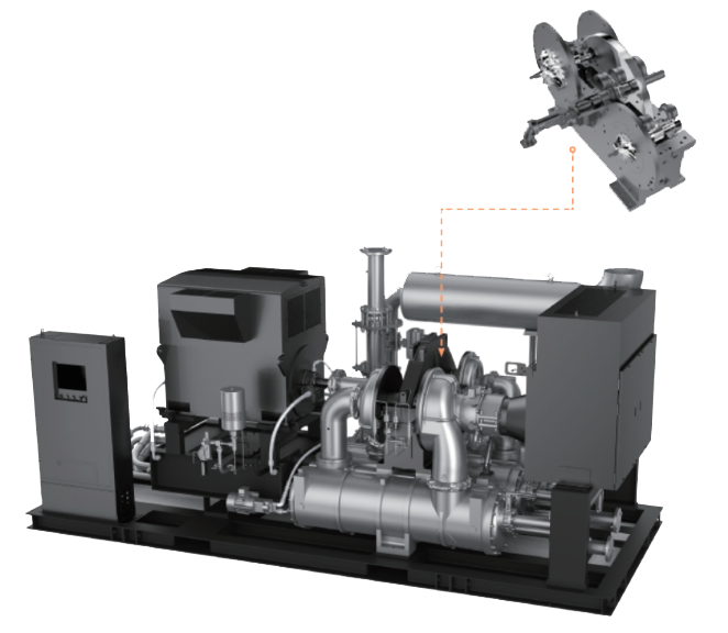 Hanwha Oil Free Centrifugal Air Compressor SM100 Series