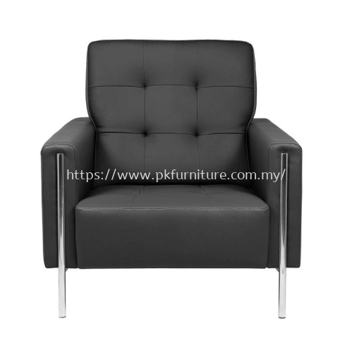 Leather Office Sofa - LOS-014-1S-A2 - SUSINA - 1 SEATER SOFA