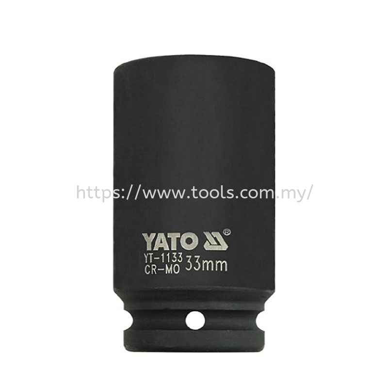 YT-1133 Hexagonal Deep Impact Socket 33mm