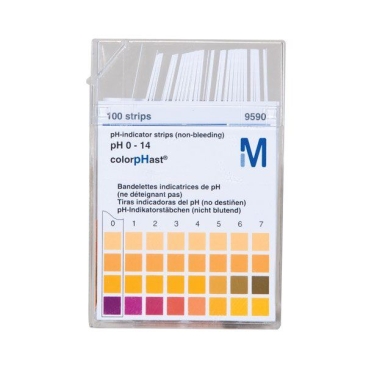 pH indicator strip 0 -14