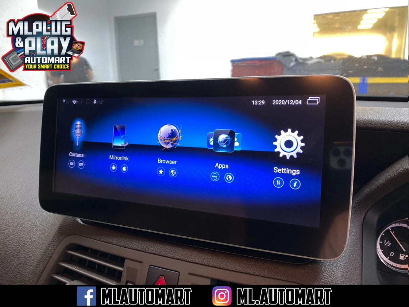 Mercedes Benz E Class W207 Android Monitor