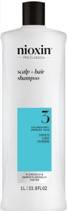 Nioxin Cleanser 3 Shampoo 1000ml (New Packing)