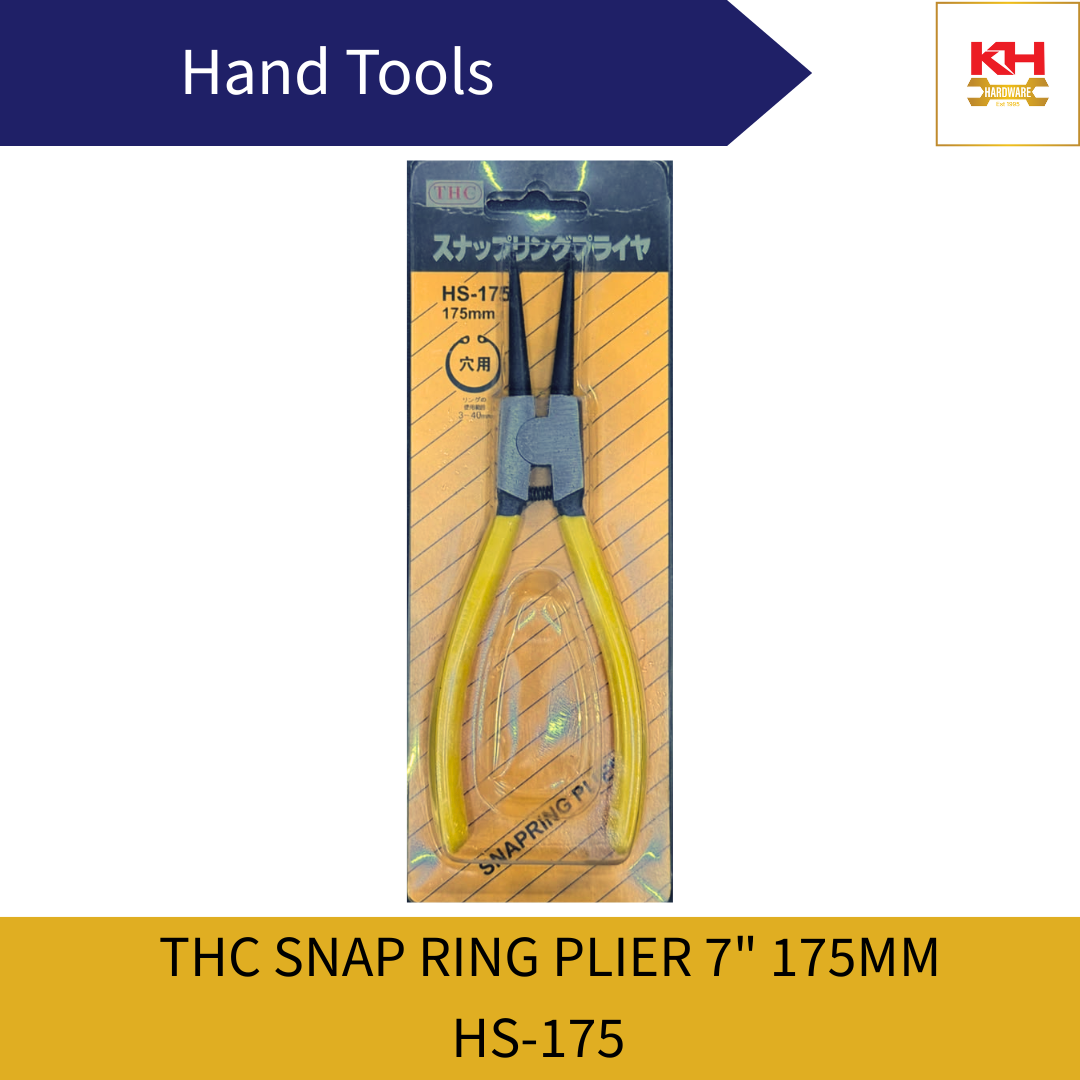 THC Snap Ring Plier 7" HS-175